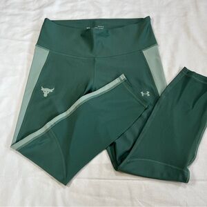 Under Armor Women’s Compression ankle Leggings size L project Rock